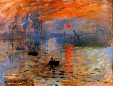 Impression Sonnenaufgang Claude Monet Ölgemälde